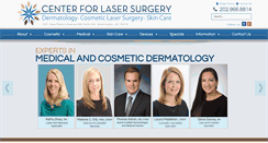 Desktop Screenshot of lasersurgery.com